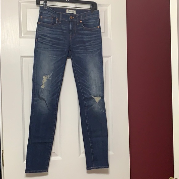 Madewell Skinny Skinny Knee Rip Edition - Picture 5 of 5